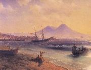 Ivan Aivazovsky Fishermen Returning Near Naples china oil painting artist